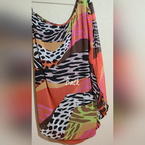 Trina Turk Multicolor Animal Print Dress - Picture 7 of 8